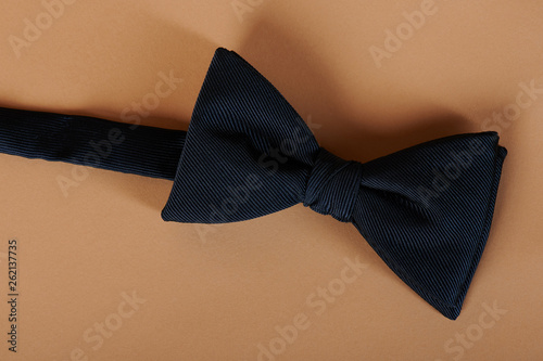 One blue color bow tie