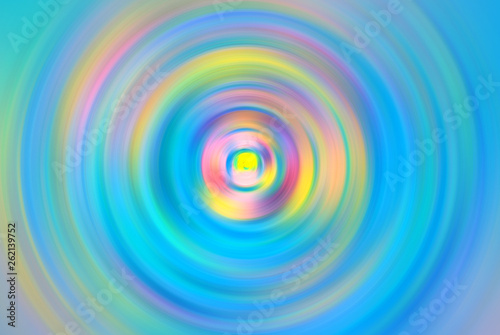 Abstract circle blurred background.