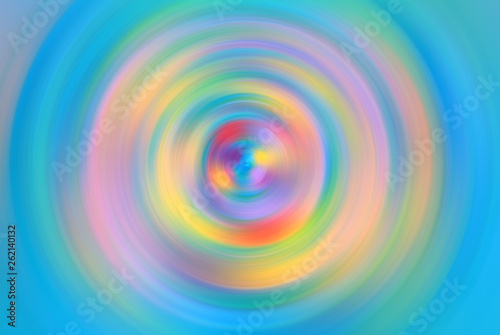 Abstract circle blurred background.