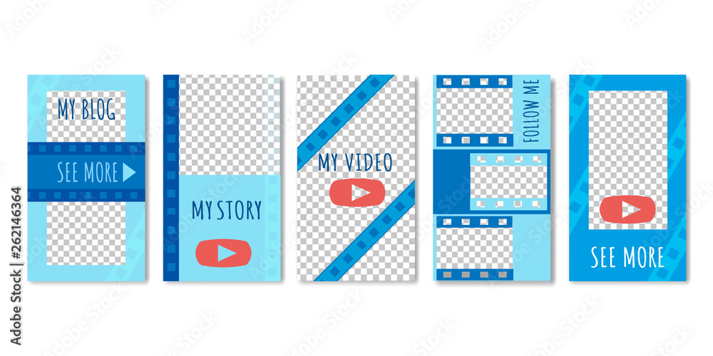 Live Video Streaming for Social Media Sites Set. Live Video Streaming for Social Media Sites Set.
