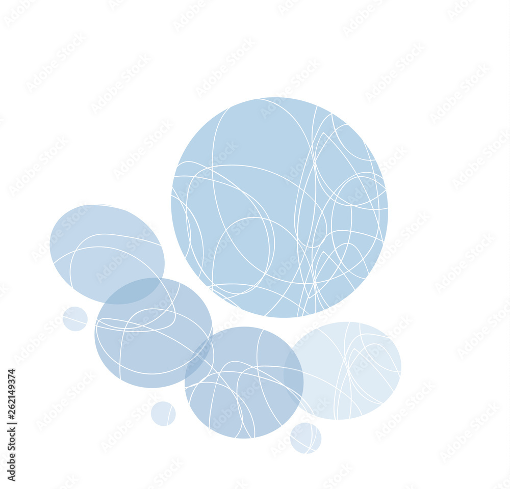 Abstract background with circles Abstract background with circles
