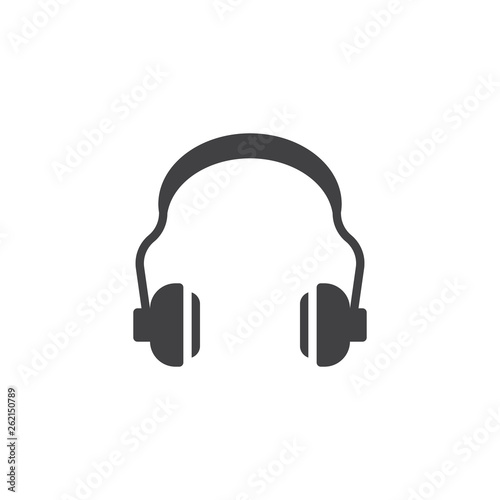 Hearing protection vector icon. Ear muffs filled flat sign for mobile concept and web design. Ear safety headphones glyph icon. Mandatory sign symbol, logo illustration. Pixel perfect vector 