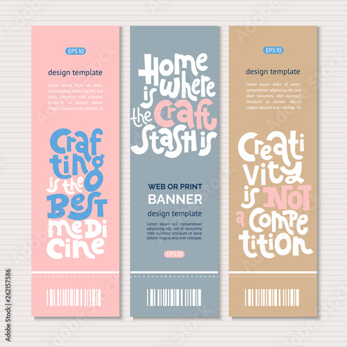 Hand made quotes