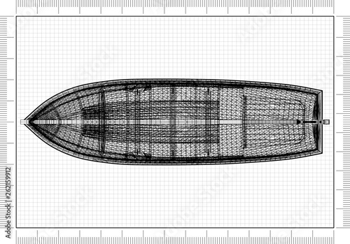 Boat Architect Blueprint  © Marko