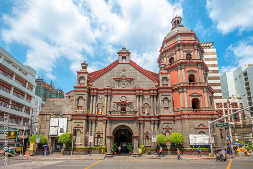 Minor Basilica of Saint Lorenzo Ruiz in manila photo