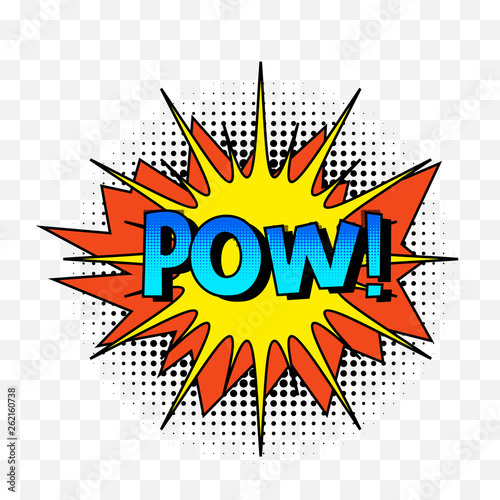 Comic speech  sound replicas.