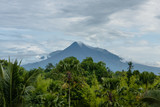 A view of Mount Merapi, Jogjakarta