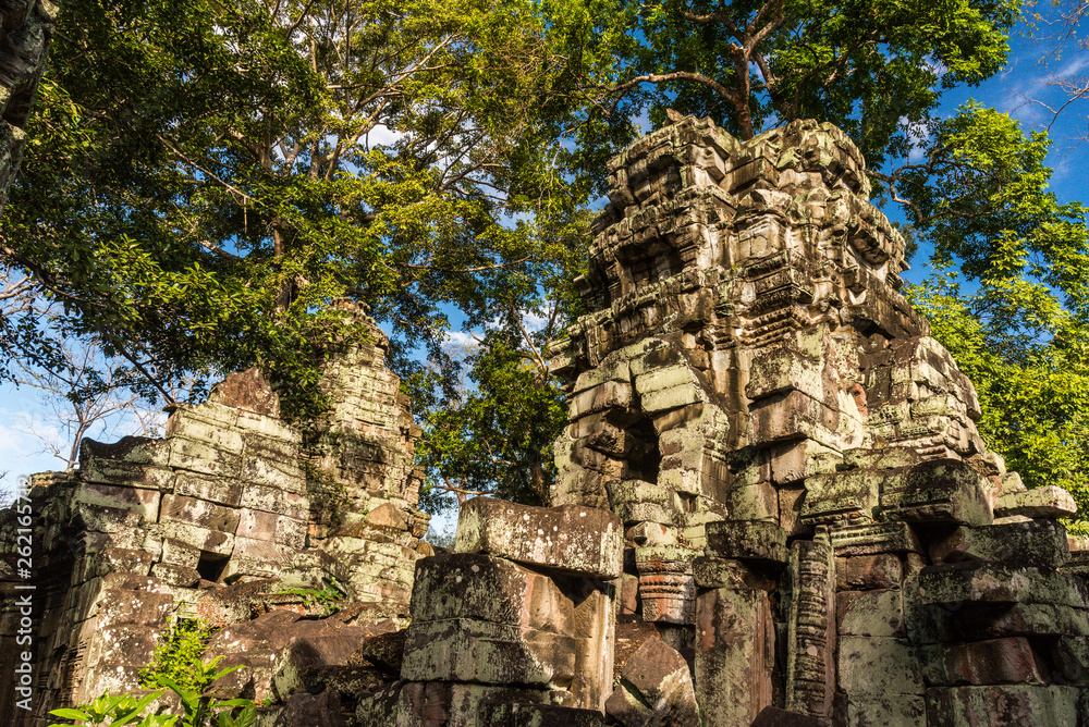 Ta Prohm in Angkor Archaeological Park in Cambodia
