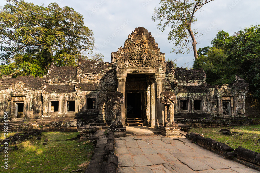 Naklejka premium Angkor Thom in Angkor Archaeological Park in Cambodia