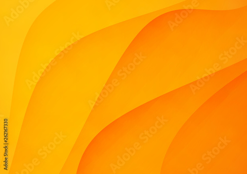 Abstract orange wave background