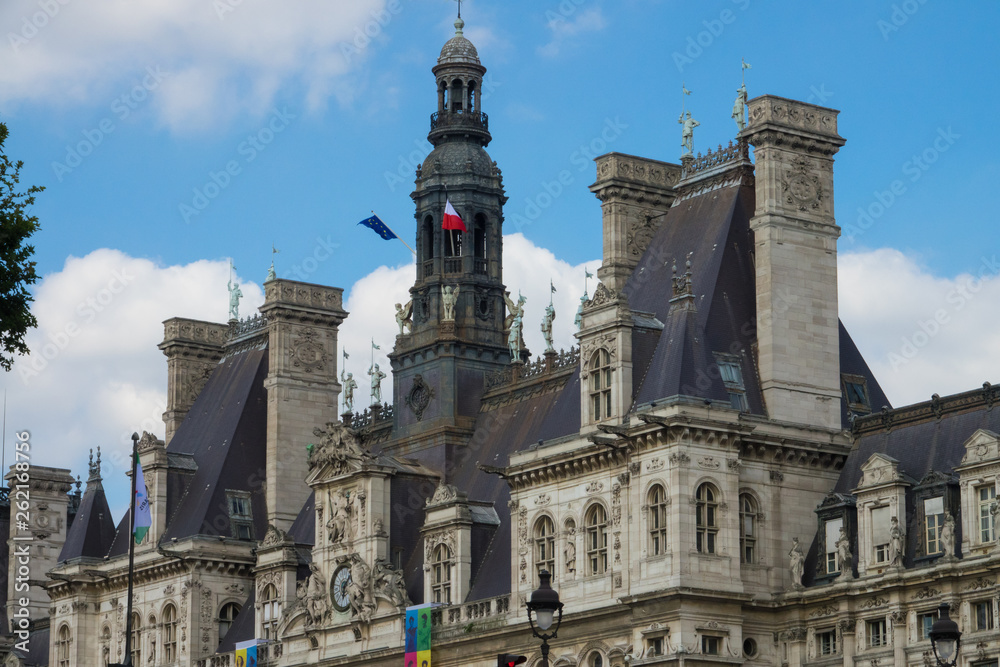 Fototapeta premium Mairie de Paris - France