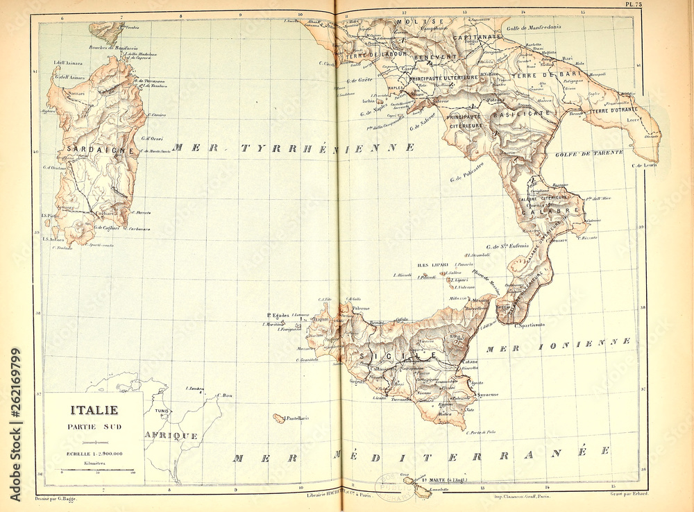 Obraz premium Old map