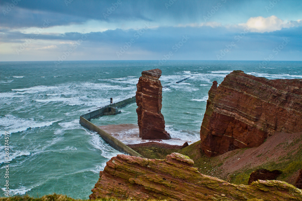 Helgoland, einzige Hochseeinsel von Deutschland