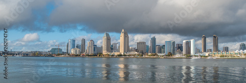 Beautiful city of San Diego on a sunny day - travel photography