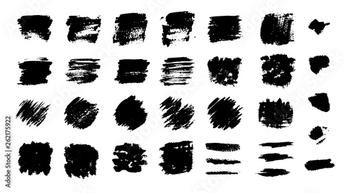 Dirty ink texture collection.