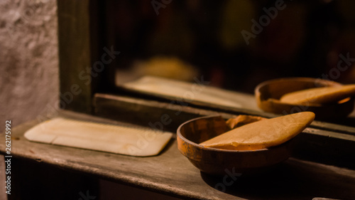 comb and soap into a museum