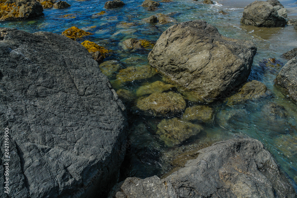 False Klamath Cove in Redwood National Park in California, United States False Klamath Cove in Redwood National Park in California, United States