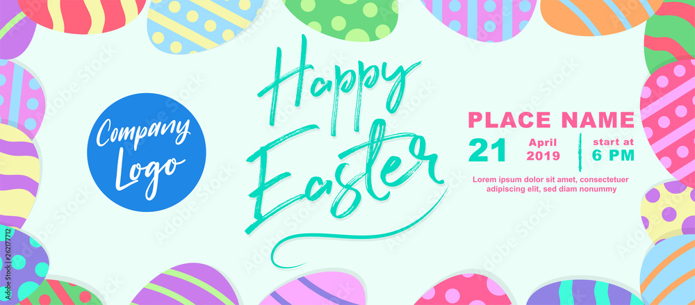 Easter Poster Background Banner Easter Poster Background Banner