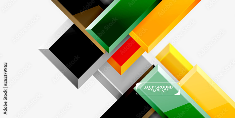 Abstract arrows composition background Abstract arrows composition background