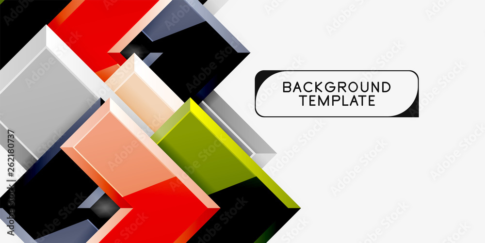 Abstract arrows composition background Abstract arrows composition background