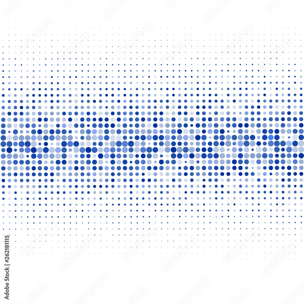 Blue dots on white background Blue dots on white background