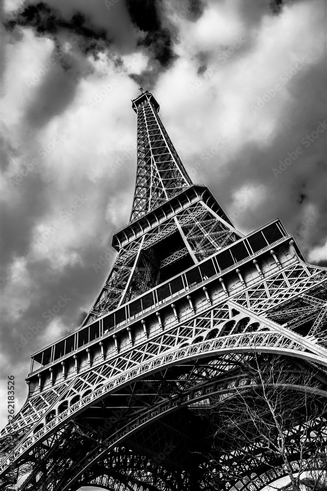 Fototapeta premium Parigi, Francia, Tour Eiffel, Notre Dame, viaggio, 
