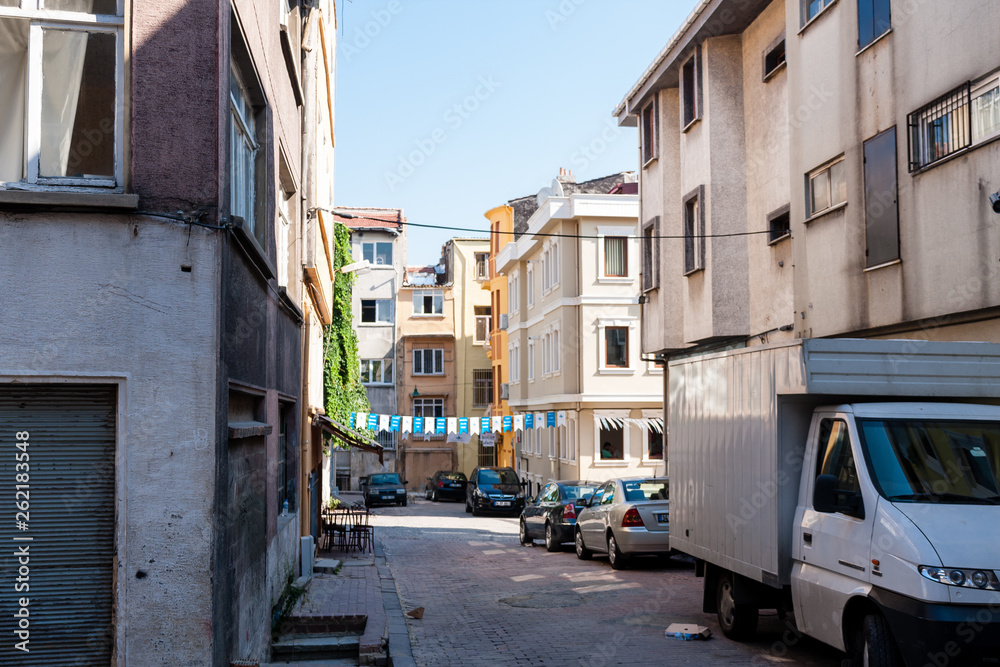 A small street in Istanbul