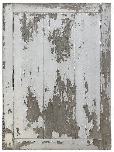 Wallpaper Mural Background of antique wooden window with peeled off paining of white color. Decorative concept Torontodigital.ca