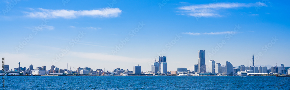 横浜ベイエリア　全景　パノラマ