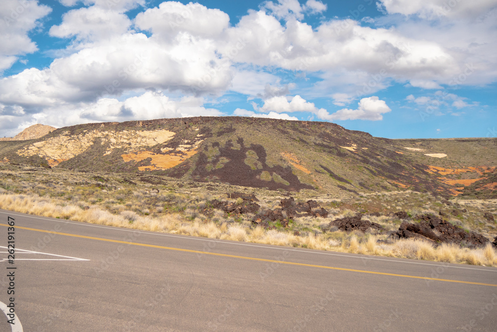 Scenic route through Snow Canyon in Utah - travel photography