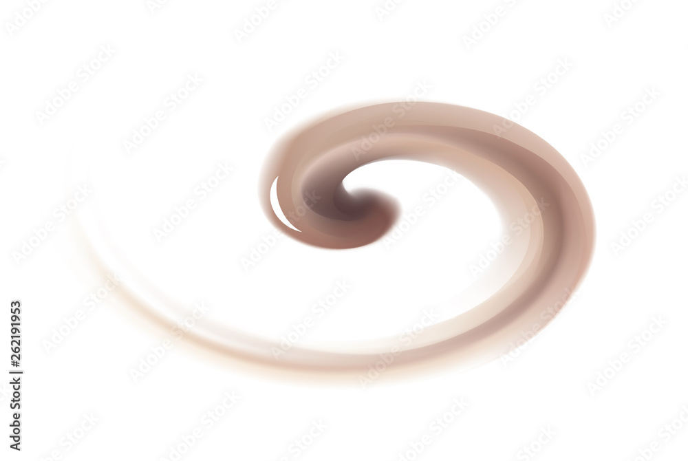 Vector background of swirling chocolate texture Vector background of swirling chocolate texture
