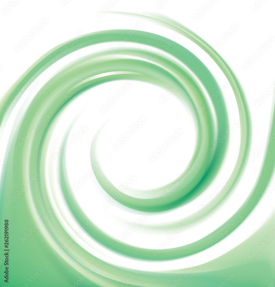 Vector background of bright green swirls Vector background of bright green swirls