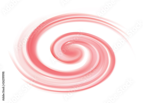 Abstract vector spiral background crimson colour