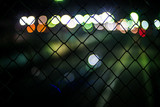 Boke behind the wire mesh symbolizes our dreams behind the barrier of our consciousness