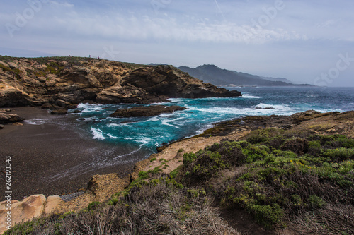 Sea Lion Point Area in Point Lobos State Reserve in California, United States