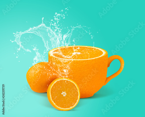 Freshly Squeezed ORANGE JUICE POSTER inches 24x32 