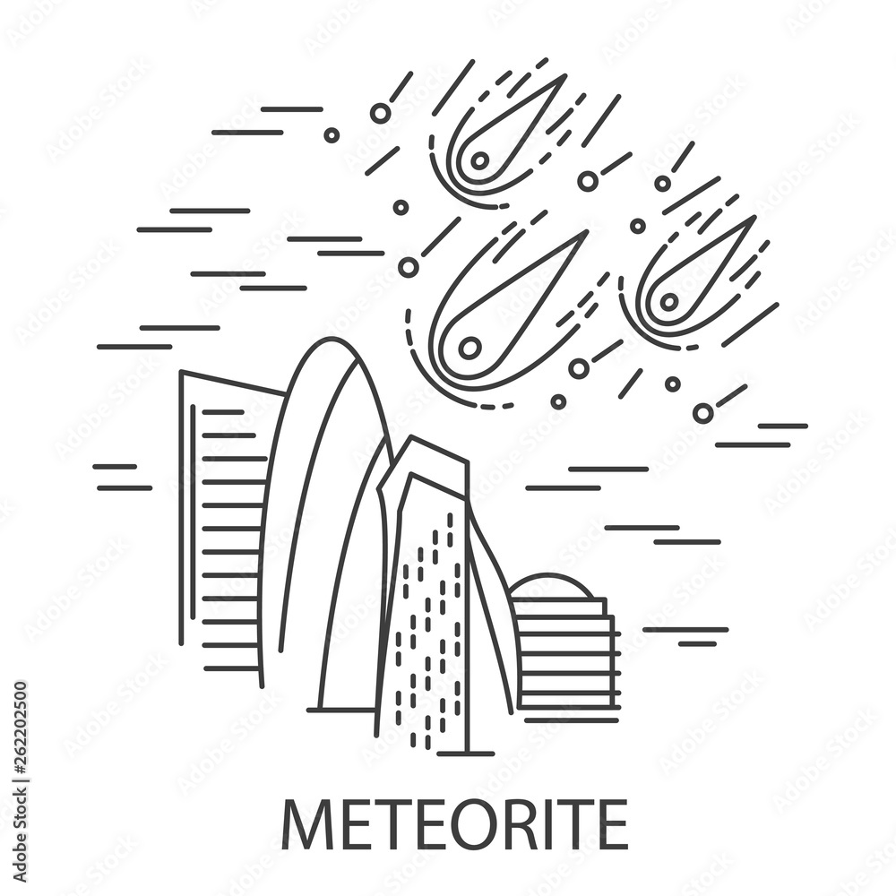 Meteorite Natural Disaster Meteorite Natural Disaster