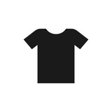 Clothes, t shirt icon. Vector illustration, flat design.