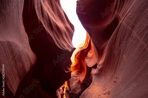 World famous Antelope Canyon - amazing scenery - travel photography