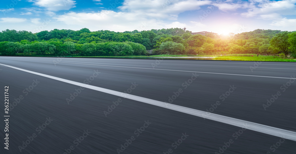 Fototapeta premium Road and Natural Landscape Landscape