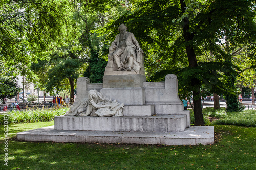The Johannes Brahms Monument, Vienna photo
