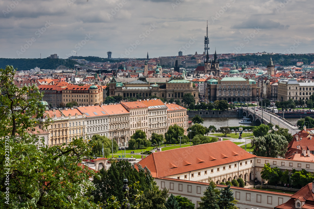 A view on Prague from the Prague Castle