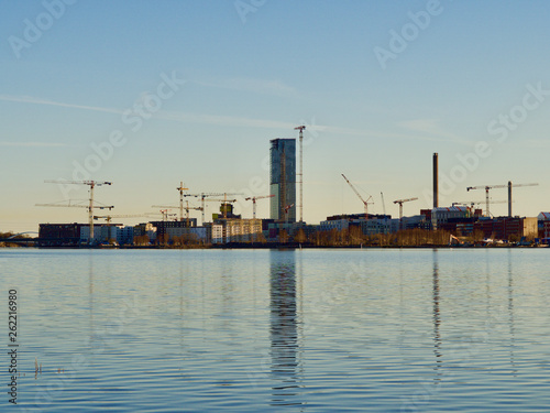 Vanhankaupunginkoski(old town) near Arabianranta, Helsinki, Finland