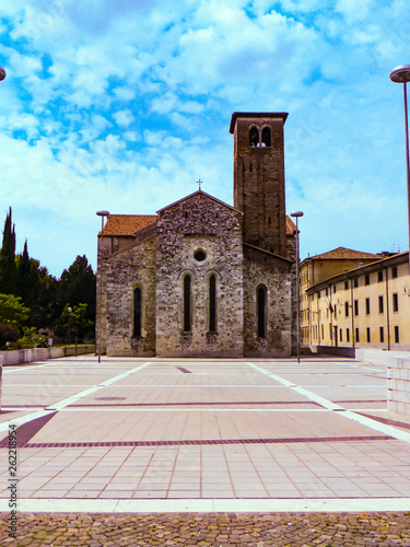 Udine Italy - beautiful photo of city Udine photo