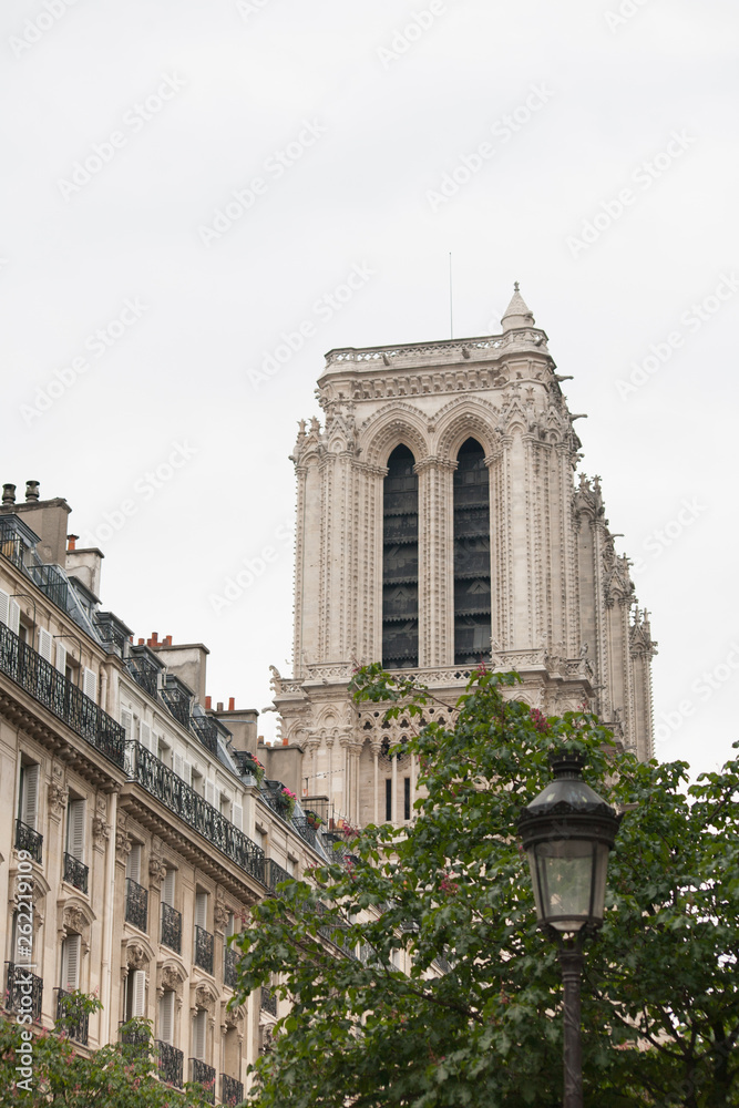 Towers of Notre Dame, Paris.