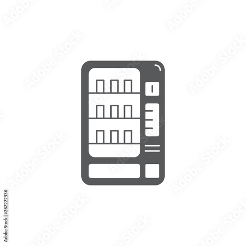 vending machines vector icon, sign, illustration on background