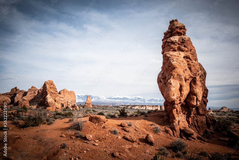 Fototapeta premium Arches National Park - most beautiful place in Utah - travel photography