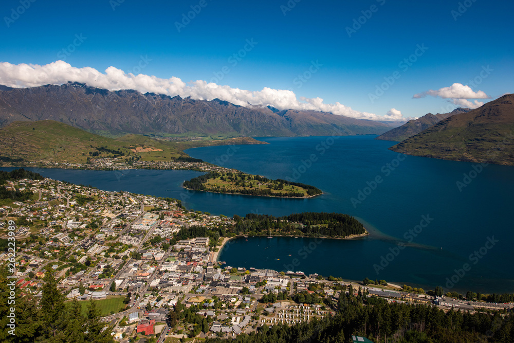 Queenstown from Skyline