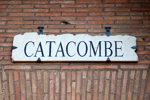   basilica di san sebastiano fuori le mura,roma,italia.