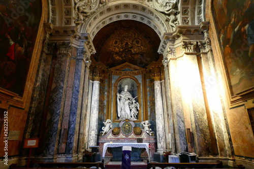   basilica di san sebastiano fuori le mura,roma,italia.